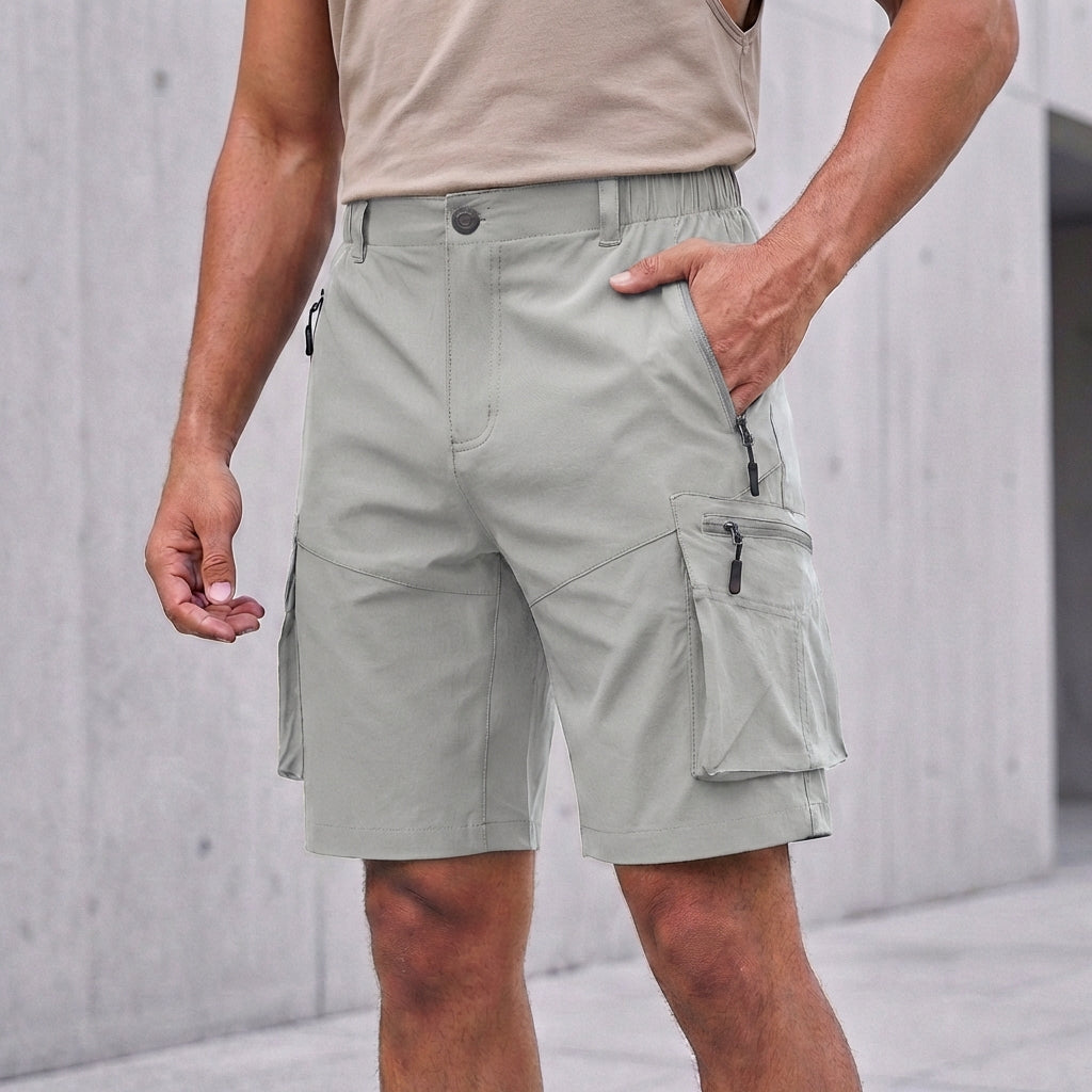 Relaxed Fit Cargo Shorts for Men – Functional Comfort & Style