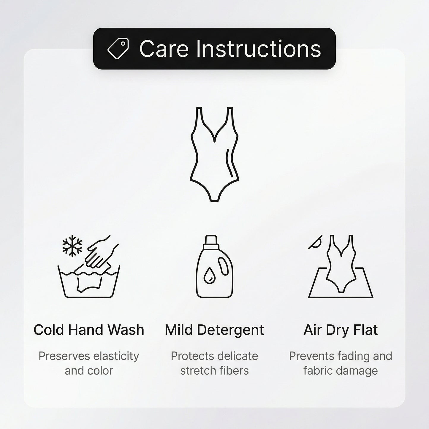 Ruched Square Neck One-Piece Swimsuit for Women – Supportive Full Coverage Design