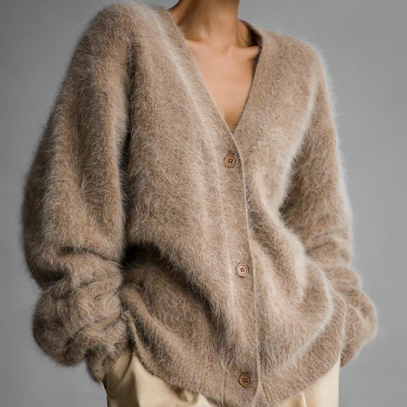 Trendy Oversized Cardigan