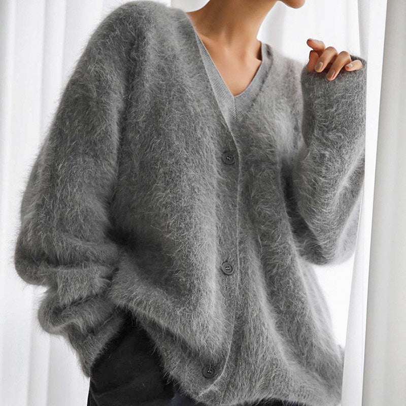 Trendy Oversized Cardigan