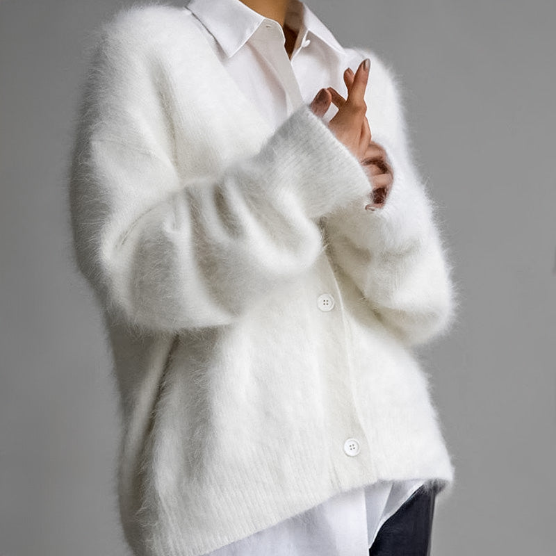 Trendy Oversized Cardigan