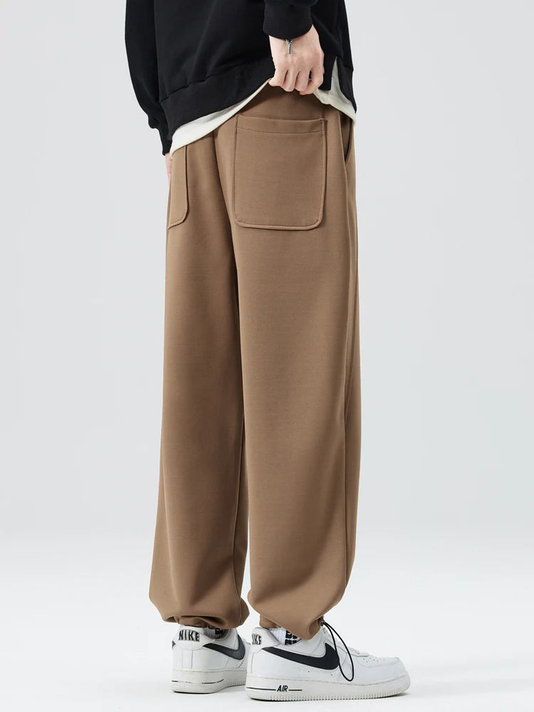Freddie Pleated Wide-Leg Trousers | Belted Side Pockets Trousers