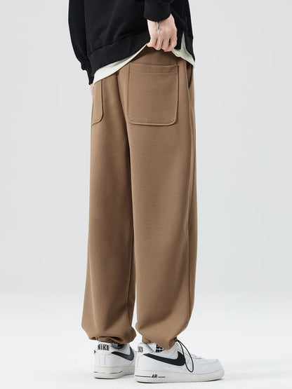 Freddie Pleated Wide-Leg Trousers | Belted Side Pockets Trousers