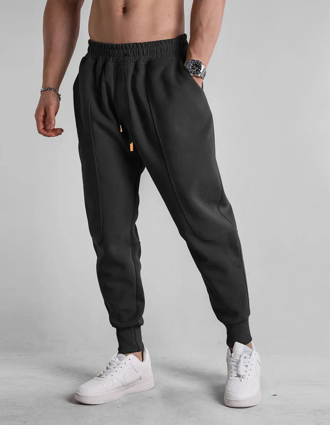 Joshua Tapered Jogger | Drawstring Waist Ribbed Cuffs Jogger
