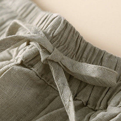 Relaxed Fit Mid-Thigh Shorts with Lace Trim for Women – Comfortable Casual Style