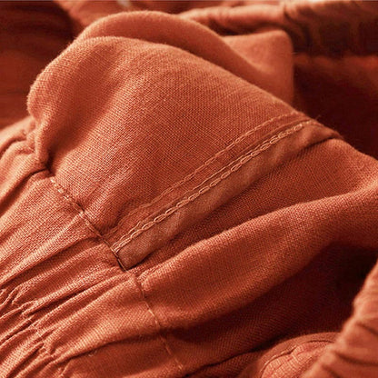 Relaxed Fit Mid-Thigh Shorts with Lace Trim for Women – Comfortable Casual Style