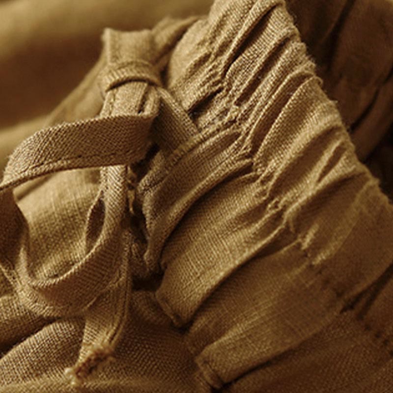 Relaxed Fit Mid-Thigh Shorts with Lace Trim for Women – Comfortable Casual Style