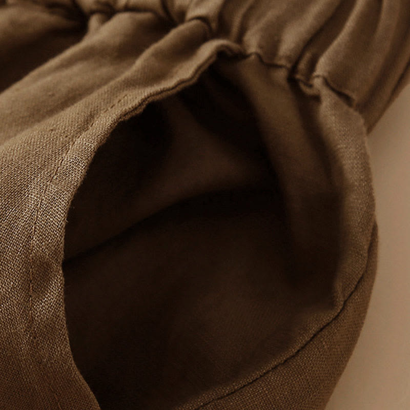 Relaxed Fit Mid-Thigh Shorts with Lace Trim for Women – Comfortable Casual Style