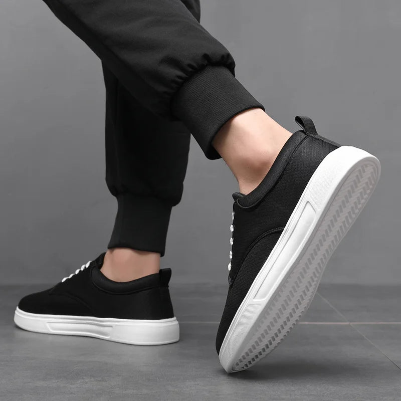 Oscar Geometric Lace-Up Low-Top Sneakers | Everyday Wear Sneakers