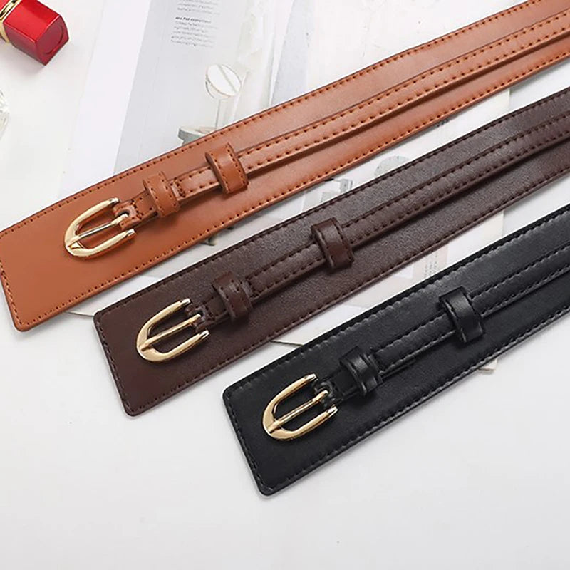 Isla Wrap Belt | Buckle Closure Dual Strap Belt