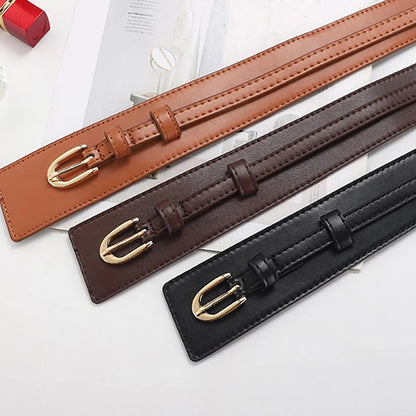 Isla Wrap Belt | Buckle Closure Dual Strap Belt