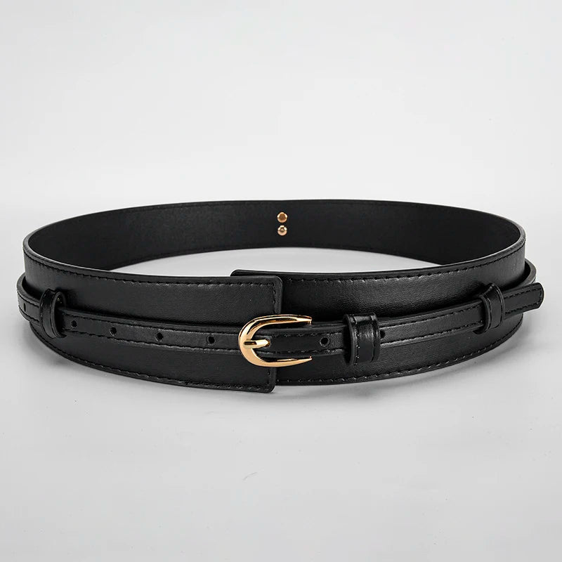 Isla Wrap Belt | Buckle Closure Dual Strap Belt