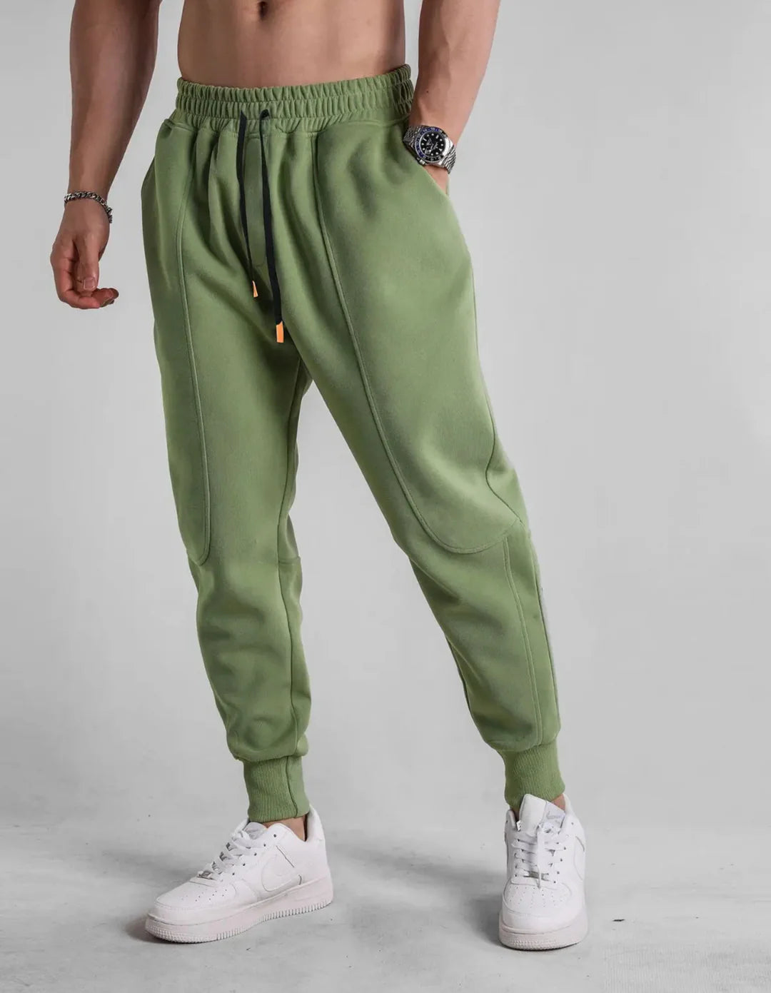 Joshua Tapered Jogger | Drawstring Waist Ribbed Cuffs Jogger