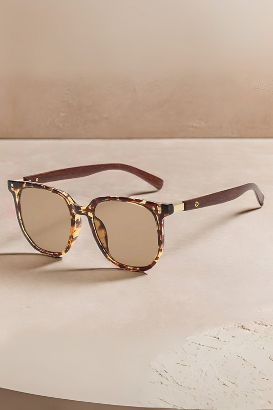 Madison Soleil Wooden Frame Sunglasses