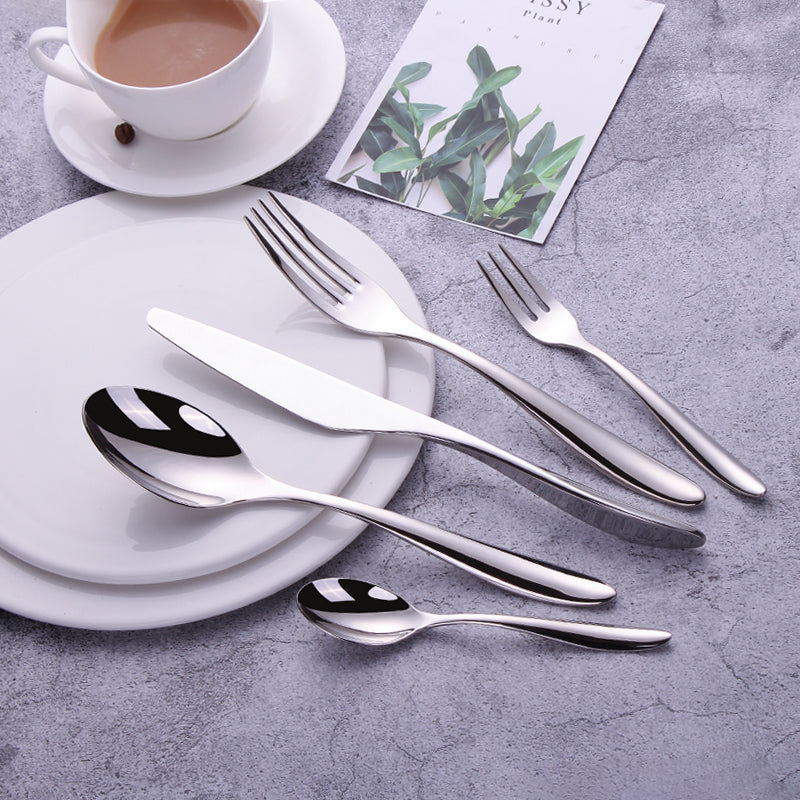 Minimalist Stainless Steel Cutlery Set