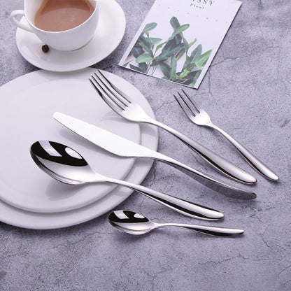 Minimalist Stainless Steel Cutlery Set
