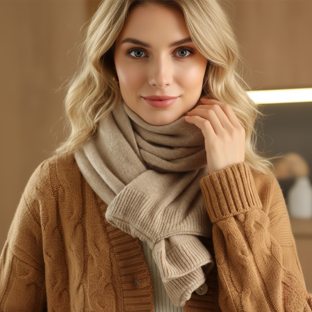 Rosie Relaxed Fit Shawl | Open Front Hip-Length Shawl