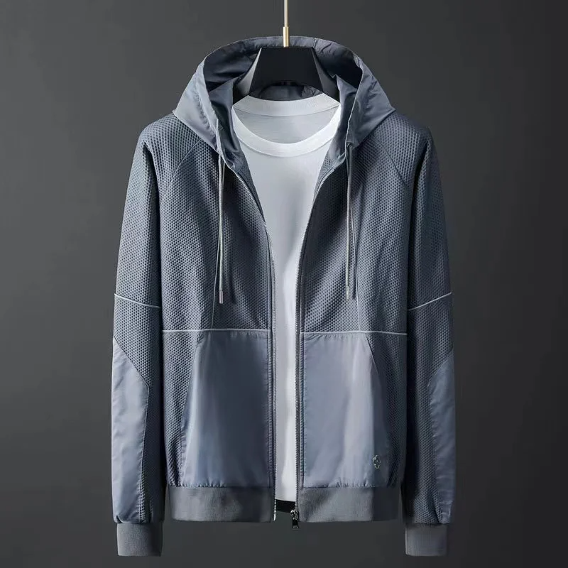 Benjamin Relaxed Fit Hooded Jacket and Joggers Two-Piece Set | Solid Casual Tracksuit