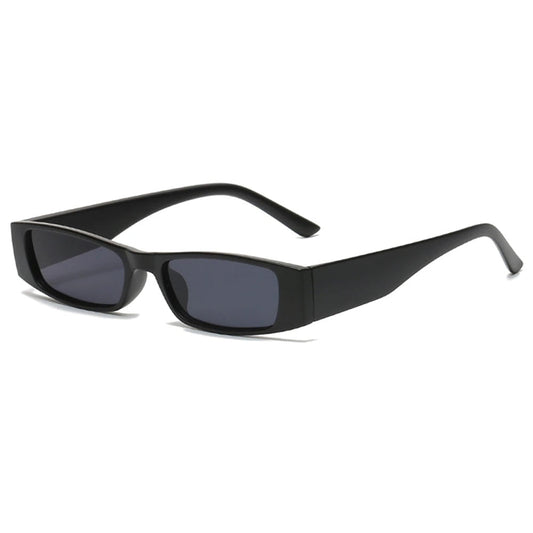 Isla Rectangle Frame Sunglasses | Tinted Lenses Narrow Sunglasses
