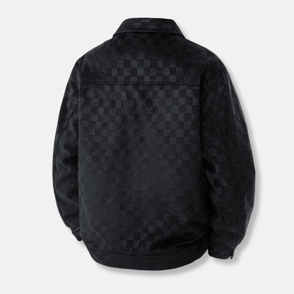 Rocco Relaxed Fit Shirt Jacket | Collared Check Casual Shirt Jacket