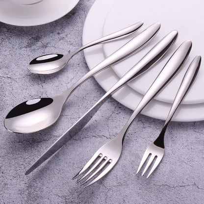 Minimalist Stainless Steel Cutlery Set