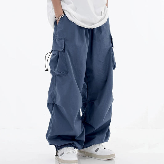 Arthur Oversized Cargo Pants | Cargo Pockets Drawstring Hems Cargo Pants