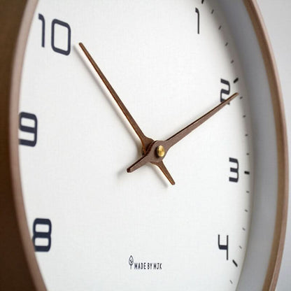 Minimalist Wall Clock with Slim Profile