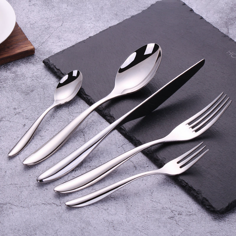 Minimalist Stainless Steel Cutlery Set