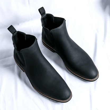 Henry Sleek Chelsea Boots | Solid Ankle-Length Boots