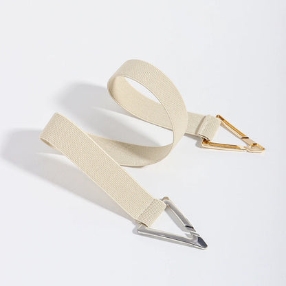 Isla Waist-Cinching Waist Belt | Solid V-Buckle Waist Belt