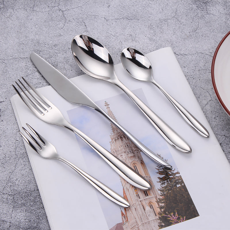Minimalist Stainless Steel Cutlery Set
