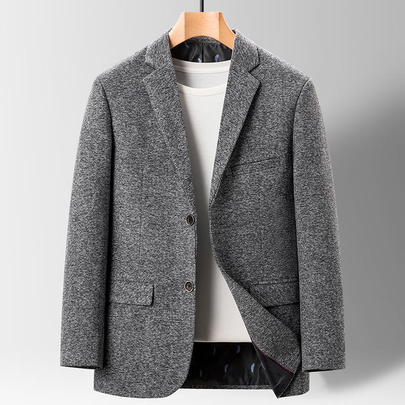 Men's Color-Block Casual Blazer Jacket