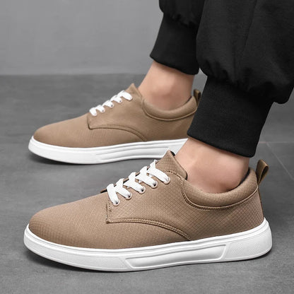 Oscar Geometric Lace-Up Low-Top Sneakers | Everyday Wear Sneakers