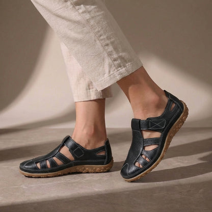 Orthopedic Cut-Out Sandals for Women – Supportive & Stylish Comfort