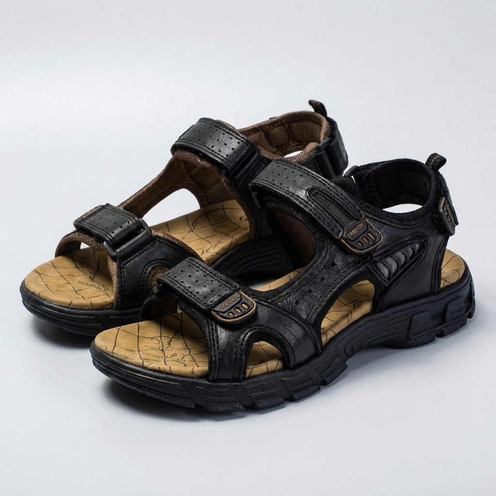 Sporty Adjustable Strap Sandals for Men – Orthopedic Support & Comfort