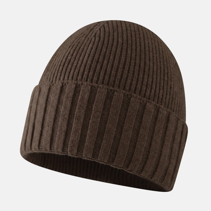 Henry Ribbed Beanie | Striped Close Fit Head Coverage Beanie