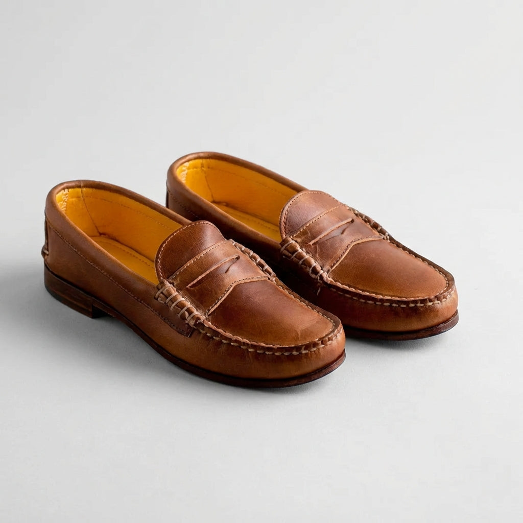 Classic Penny Low-Cut Loafers for Women – Timeless Style & Comfort
