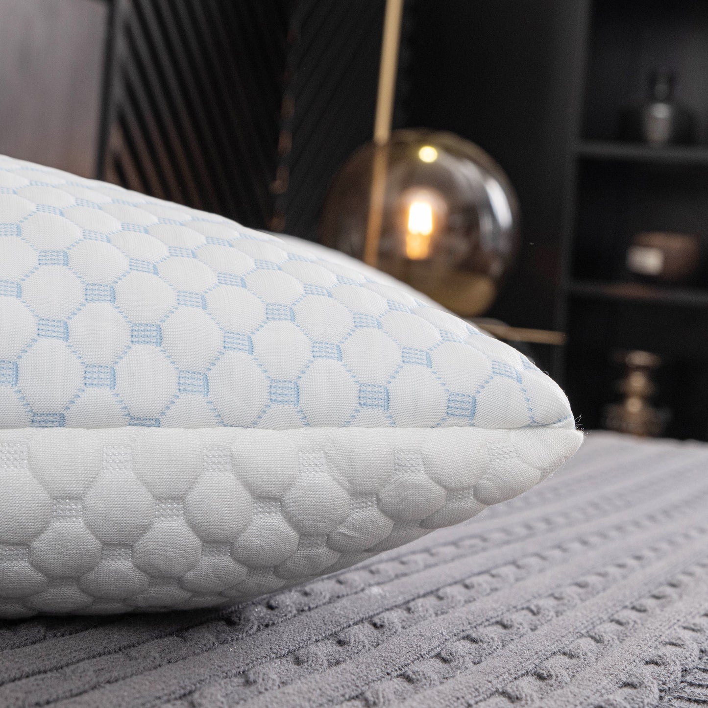 Contemporary Textured Memory Foam Pillow