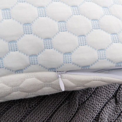 Contemporary Textured Memory Foam Pillow