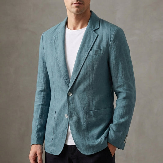 Relaxed Fit Blazer for Men – Breathable & Stylish Design