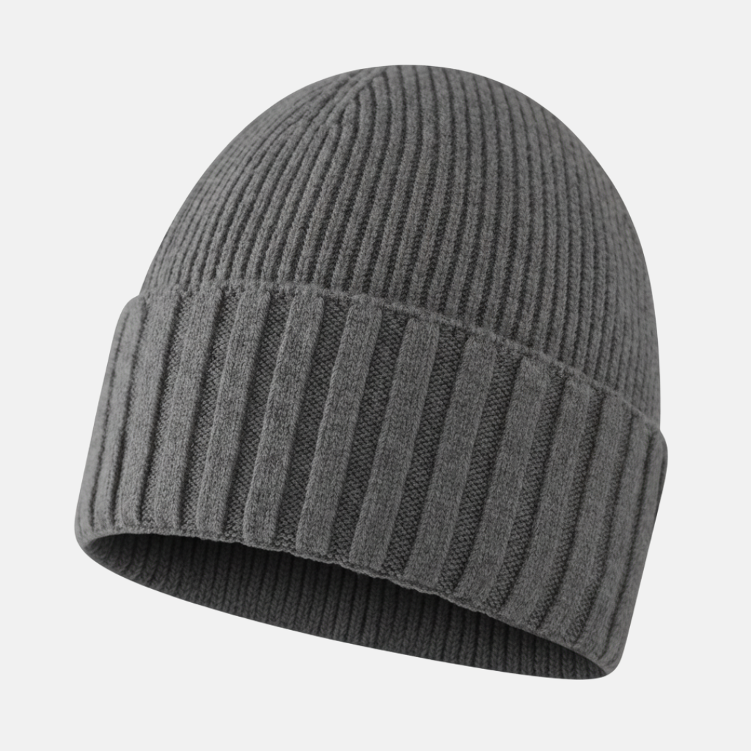 Henry Ribbed Beanie | Striped Close Fit Head Coverage Beanie