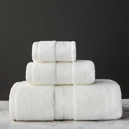 Egyptian Cotton Towel Set With Plush Texture