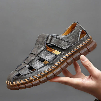 Orthopedic Closed Toe Fisherman Sandals for Men – Comfortable Supportive Design