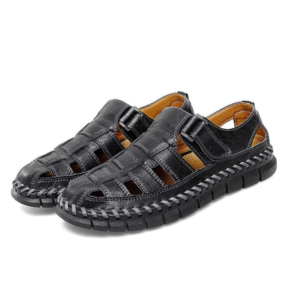 Orthopedic Closed Toe Fisherman Sandals for Men – Comfortable Supportive Design