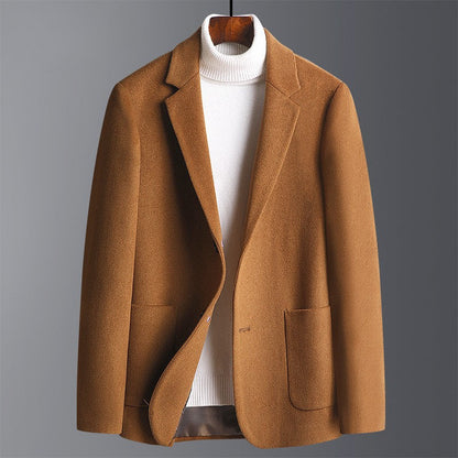 Harry Tailored Coat | Single Breasted Notched Lapel Coat