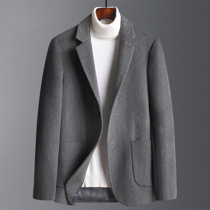 Harry Tailored Coat | Single Breasted Notched Lapel Coat