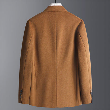 Harry Tailored Coat | Single Breasted Notched Lapel Coat