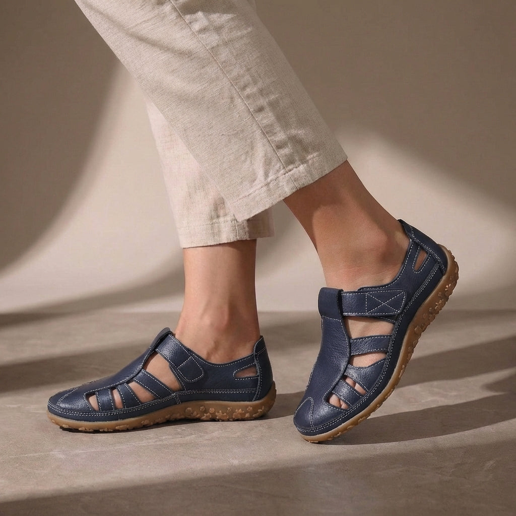 Orthopedic Cut-Out Sandals for Women – Supportive & Stylish Comfort