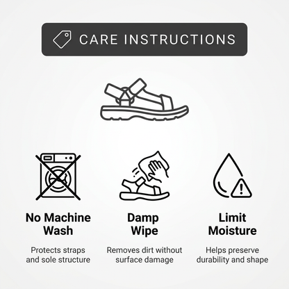 Orthopedic Adjustable Walking Sandals for Men – Cushioned Comfort & Support