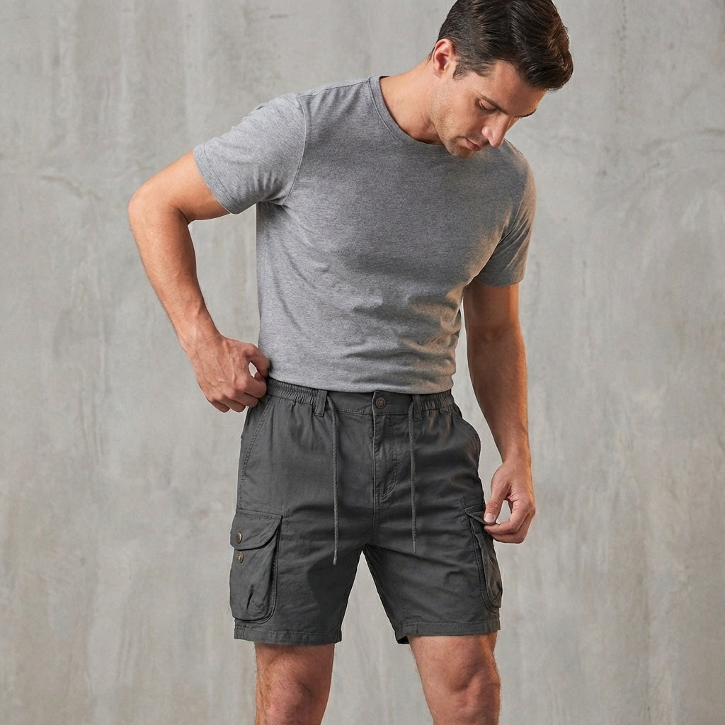 Relaxed Fit Cargo Shorts for Men – Comfortable Casual Wear